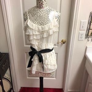 Jessica Simpson Ruffle Strap Top